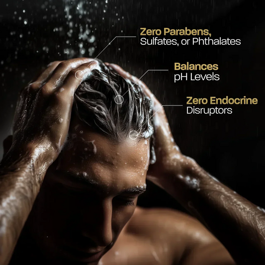 BASED Shampoo - zijaanzicht voor mannen VK